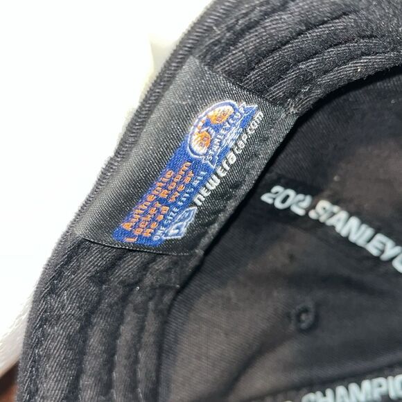 New Era Black Detroit Red Wings 2002 Stanley Cup Champions Championship Hat Cap - Picture 6 of 6